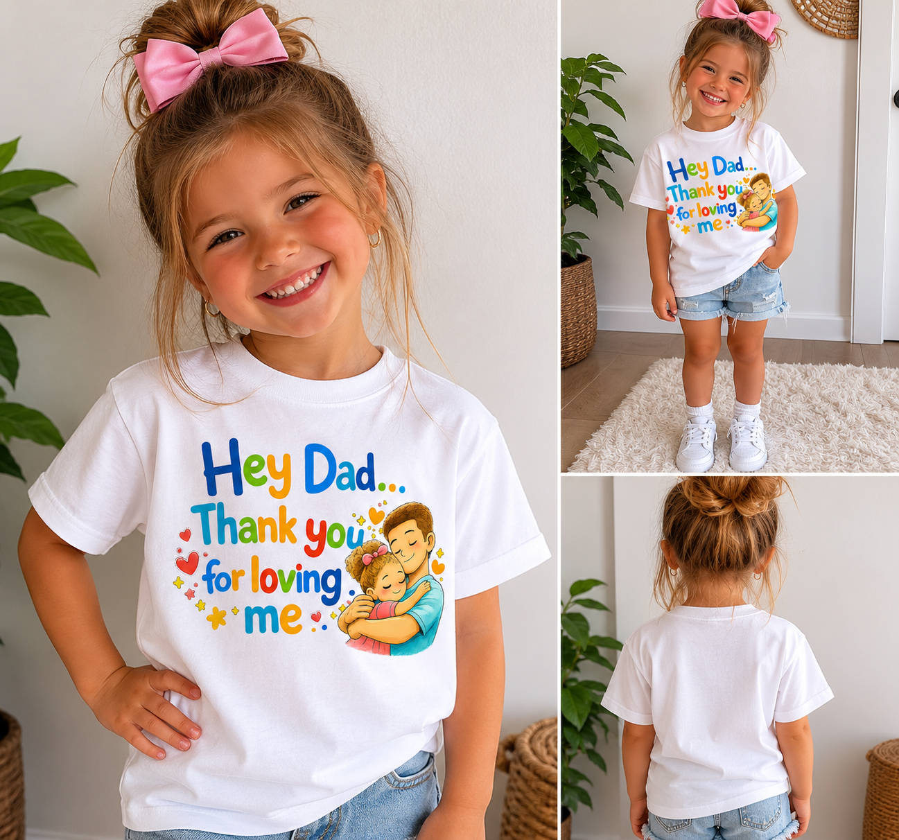 HEY DAD THANK YOU FOR LOVING ME - GIRL - STYLE 2